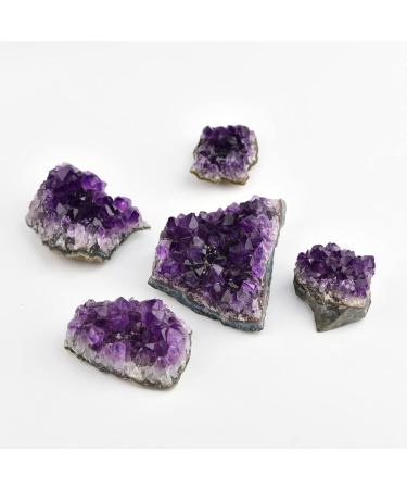 Room Decoration Natural Raw Amethyst Quartz Amethyst Cluster Stone Specimen Home Decor Handicraft Decoration Crystal (Size : 230-300g) - Buy Online on GoSupps.com