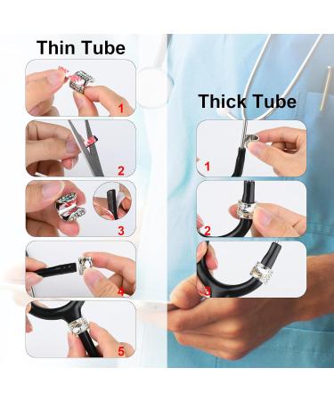 Personalized Stethoscope Name Tag | Beautyflier Custom ID Tag for Nurses | Unique Stethoscope Accessories & Gifts - Fits MDF ADC & Littmann Rainbow Stethoscopes - Buy Online on GoSupps.com