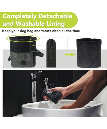 Avotik Dog Treat Pouch - Pet Training Bag with Water Bottle Holder & Poop Waste Bags Dispenser - Buy Online on GoSupps.com