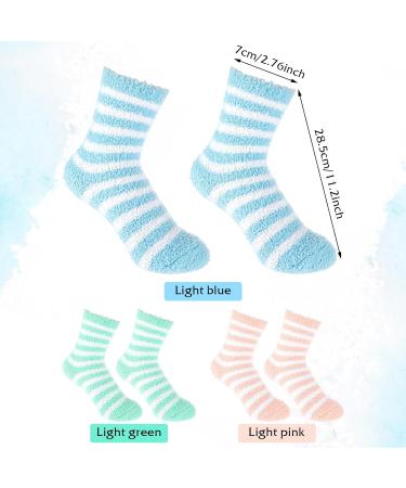 Aloe Socks - 3 Pairs Moisturizing Spa Socks for Dry Cracked Feet | Infused Gel Sleeping & Fuzzy Lotion Socks | Perfect Gift for Women - Buy Online on GoSupps.com