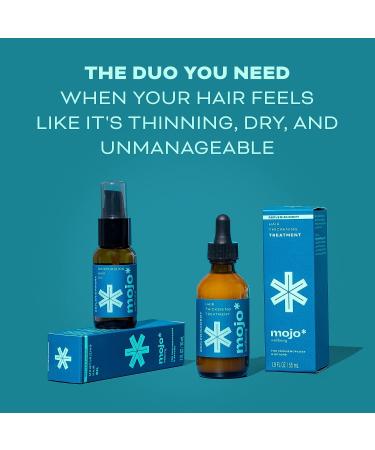 Moisturizing Hair Oil for Dry Hair | Mojo Haircare | Argan, Jojoba, & Squalane Oils | Menopause & Perimenopause Rescue - Buy Online on GoSupps.com