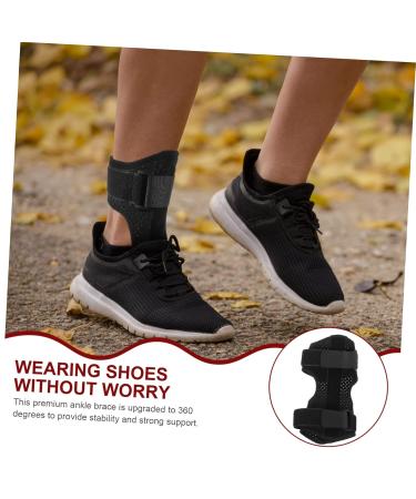 FRCOLOR Adjustable Compression Foot Sole Protector - Sports Braces for Men | Durable SBR Composite Cloth for Foot Drop Relief - Buy Online on GoSupps.com