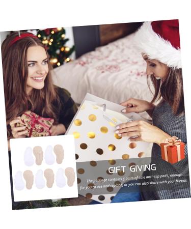 FOMIYES Metatarsal Foot Pads - 10 Pairs Non-Slip Inserts for Women's Leather Sandals & Heels - Soft Anti-Skid Insoles for Comfort - Buy Online on GoSupps.com