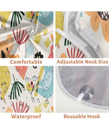 Buy Beard Bib Apron - Non-Stick Waterproof Hair Catcher for Men | Colorful Koala Grooming Cape for Shaving & Trimming - Buy Online on GoSupps.com