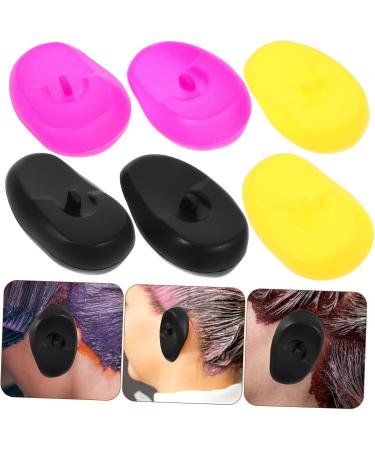 Beatifufu 3 Pairs Silicone Ear Covers Ear Protectors Ear Covers When Coloring Hair Ear Caps for Hair Dye Ear Water Protection Hair Coloring Ear Covers Reusable Ear Covers Ear Shower Caps - Buy Online on GoSupps.com