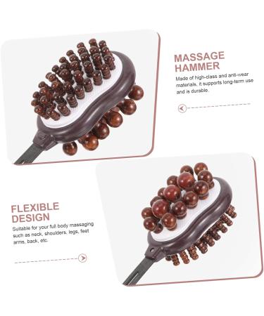 Shop Healeved Wooden Hammer Massage Devices - Manual Back Massager & Body Roller Stick for Ultimate Relief - Buy Online on GoSupps.com