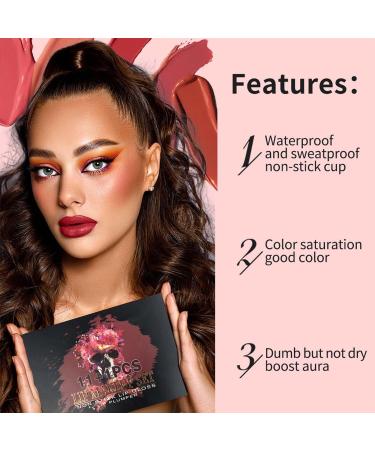 Long-Lasting Matte Liquid Lipstick Set - Hydrating Lip Gloss Gift for All-Day Wear - Buy Online on GoSupps.com