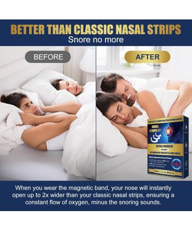 SKAYAH Magnetic Nose Strips - Skin Safe Anti Snoring Devices & Nasal Dilators for Better Breathing | International Shipping Available - Buy Online on GoSupps.com