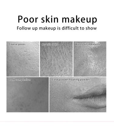 Smooth Shrinkage Pores Cream Gel Pore Primer Gel Cream Invisible Pore Face Primer Gel Cream Long-Lasting Makeup with Moisturizing and Brightening Effects (3PC) - Buy Online on GoSupps.com