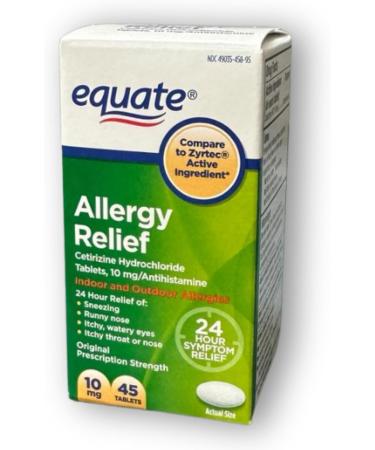 FUSION SHOP STORE Smart choices meaningful life! Cetirizine Hydrochloride10mg- Tablets 45 Count (Pack of 1) - Buy Online on GoSupps.com