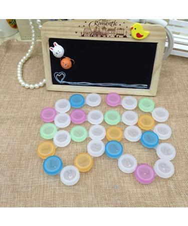 CIIEEO 10 PCs Contact Lens Case with Left/Right Eye Holder | Durable Storage Kit for Students & Adults | Accidental Color Mirror Film | Ideal for Travel - Buy Online on GoSupps.com