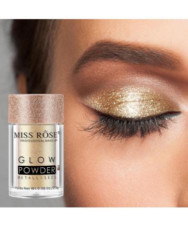 Eyeshadow | Make Up Eye Shadow - Shimmer Eye Cosmetic Loose Powder Waterproof Monochrome Eyeshadow Long Lasting Eye Makeup Professional Makeup Aviere 1 - Buy Online on GoSupps.com