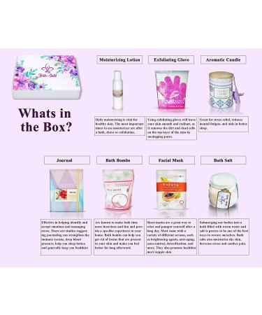 Belle-Sulit Luxurious Spa Box - Ultimate Relaxation Gift Set with Bath Salts Bombs Face Mask Lotion & More | International Shipping - Buy Online on GoSupps.com