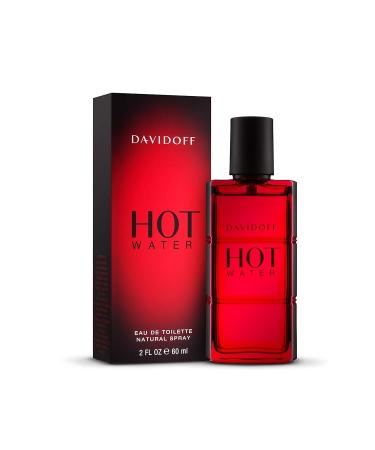 DAVIDOFF Hot Water Eau de Toilette Ambery Men's Cologne With Notes of Basil Paprika & Benzoin Luxury Perfumes for Men Long Lasting Fragrance 3.7 Fl Oz (Pack of 2) - Buy Online on GoSupps.com