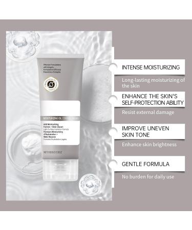Beta-Glucan Vitamin C & Ceramide EOS Moisture Barrier Cream with Hyaluronic Acid & Glycerin 3.53oz Hydrating Face Cream for Dry & Sensitive Skin Soothing Repair Cream for Dehydrated Skin - Buy Online on GoSupps.com