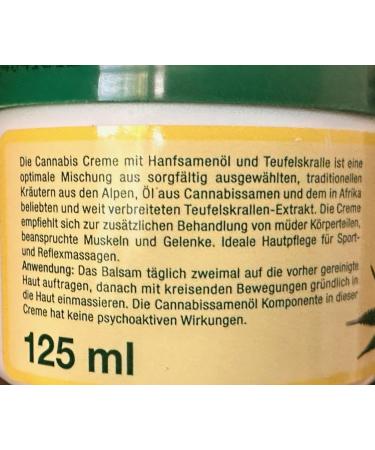  Bio-Vital Devil's Claw Cannabis Cream Body Hemp 4 x 125 ml - Buy Online on GoSupps.com