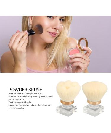 Flower Shape Makeup Brush Round Shape Cosmetic Brush Multi-function White for Daily Life - Buy Online on GoSupps.com