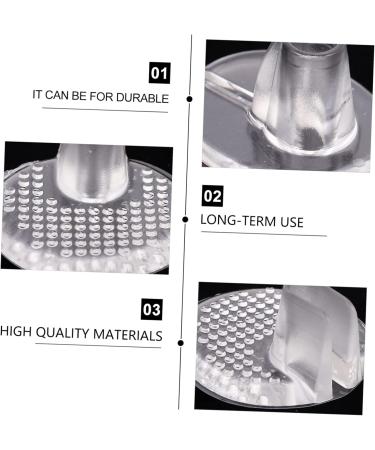 64 Pairs Gel Shoe Inserts & Foot Stickers - Transparent Toe Guards & Heel Protectors for Sandals & Flip-Flops - Buy Online on GoSupps.com