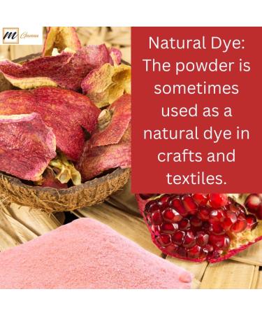 100% Natural Pomegranate Peel Powder | Punica Grantum | Skin Hair & Health Care | 0.5 LBS / 227 GMS - International Shipping Available - Buy Online on GoSupps.com