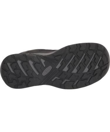 KEEN Men's Circadia Low Height Waterproof Hiking Shoes - Black/Steel Grey (Size 10) - Buy Online on GoSupps.com