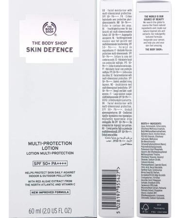 The body shop Skin Defence Multi-Protection Lotion SPF 50+ PA++++ 60 ml New formula - Buy Online on GoSupps.com