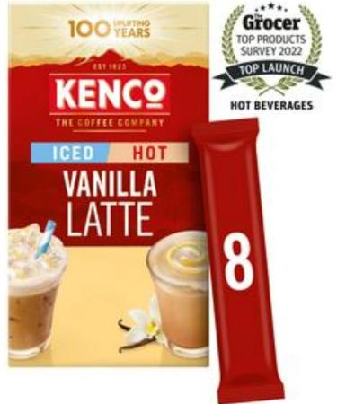 Vanilla Latte Bundle with Iced/Hot Coffee Flavour 4 Packs Instant Coffee (32 sachets in total) - Buy Online on GoSupps.com