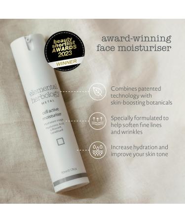 Elemental Herbology Cell Active Facial Moisturizer 1.7 Fl. Oz - Hyaluronic Acid Anti-Aging Cream - Shop Internationally - Buy Online on GoSupps.com