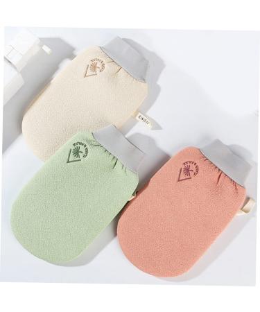 Kids Double Sided Bath Gloves - Body Exfoliating & Cleaning Mittens for Men | Healeved 2pcs - Buy Online on GoSupps.com