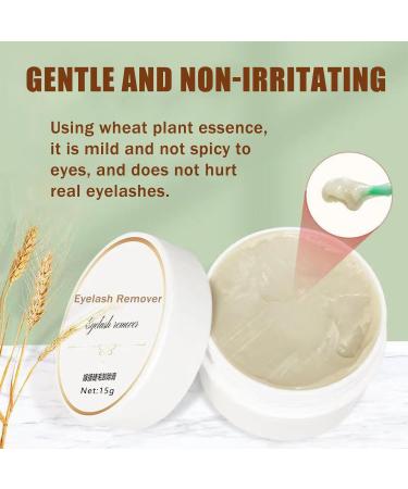 Professional Eyelash Extension Remover Cream | Low Irritation Glue Remover for Sensitive Skin | Fast Dissolving Formula | Wheat Plant Extract | #01 - Buy Online on GoSupps.com