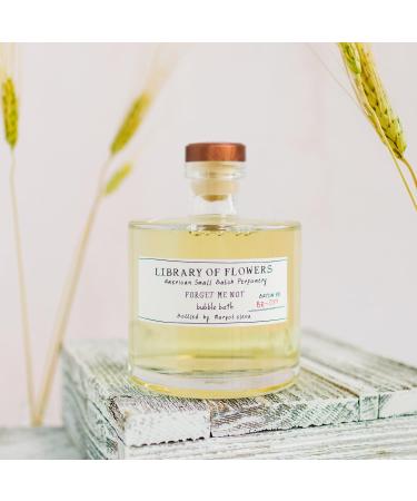 Shop Library of Flowers Forget Me Not Bubble Bath 17 fl. oz - Osmanthus Rice Powder White Orchid - Relaxing & Moisturizing Bath Soap with Avocado Oil & Green Tea - Buy Online on GoSupps.com