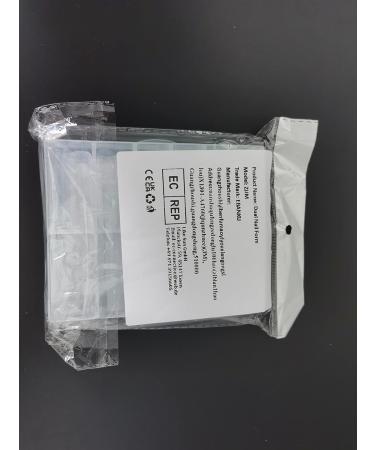 EBANKU 120pcs Clear Full Cover Dual Nail System - Flat Acrylic Nail Extension Tips & Nail Art Tools for Perfect Manicure - Buy Online on GoSupps.com