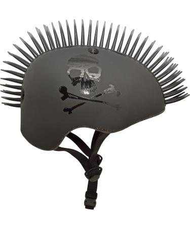 Krash! Youth 8+ Mohawk Helmet - Jolly Roger Black - Buy Online on GoSupps.com