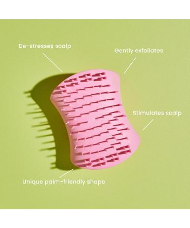 Tangle Teezer Scalp Peeling Massager - Pretty Pink 1 Piece | Best International Shipping - Buy Online on GoSupps.com