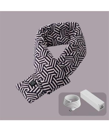 WKshuFT Heated Scarf USB Electric Heated Scarves The Best Gift for Your Parents Upgraded Heated Neck Wrap Heat Scarves with Heating Pad Winter Neck Warmer for Women Men(A) - Buy Online on GoSupps.com