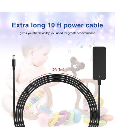 6V Baby Swing AC Adapter for Fisher Price & Ingenuity Swing | Replacement Charger Supply Cord 10Ft - Buy Online on GoSupps.com