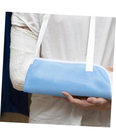 Children's Arm Sling Support - Sky Blue Shoulder Immobilizer for Elbow & Shoulder Injuries | 60x30CM - Buy Online on GoSupps.com