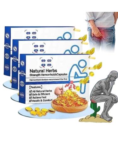 Natural Herbal Strength Hemorrhoid Capsules Natural Hemorrhoid Relief Capsules Hemorrhoid Treatment Hemorrhoid Suppository Rapid Hemorrhoid Treatment (Size : 3 pcs)