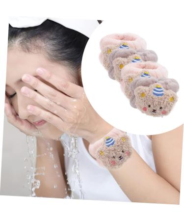 Didiseaon 4pi ces Bracelets De Lavage Du Visage Lot De lastiques Et Absorbants Pour Nettoyer Le Visage L gers Et Confortables Pour Maison - Buy Online on GoSupps.com