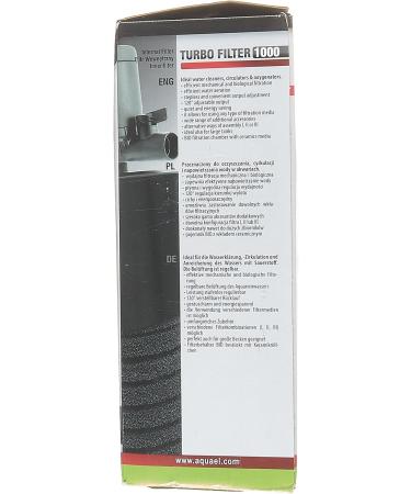 Aquael Filter Turbo 1000 N - High-Performance Turbo Filter for 150-250L Aquariums | International Shipping Available - Buy Online on GoSupps.com
