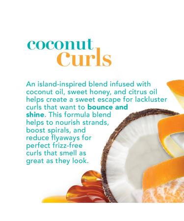 OGX Quenching + Coconut Curls Conditioner - Nourishing Curl-Defining Hair Care Paraben-Free & Sulfate-Free 13 floz - Shop Internationally - Buy Online on GoSupps.com