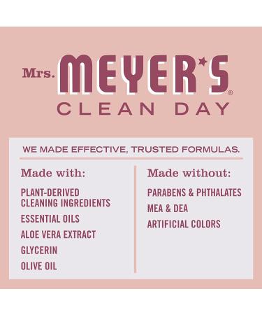Mrs. Meyer's Hand Soap - Limited Edition Rose | Biodegradable, Essential Oils | Pack of 3 (12.5 fl. oz) - Buy Online on GoSupps.com