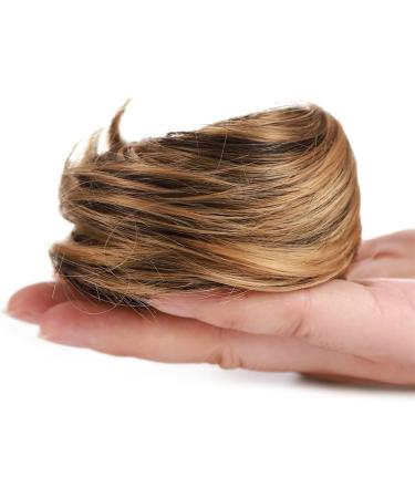 Bun Hair Pieces for Women Synthetic Claw Clip Bun Cat Ears Hair Donut Bun Claw Clip Messy Hair Bun Mini Hair Extensions Women Hair Accessories Messy Bun Hair Piece (Color : 18H613) - Buy Online on GoSupps.com