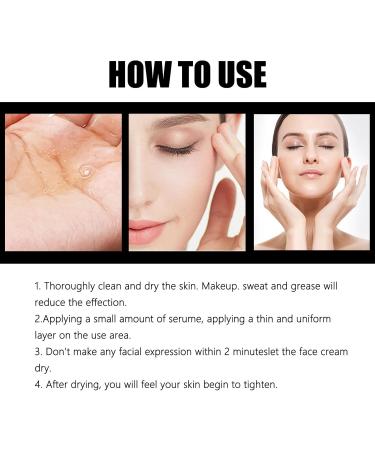 Cr me Lifting Instantan Cr me Raffermissante Anti- ge Visage et Cou Lisse Rides et Ridules Raffermit la Peau R duit les Poches Pour Tous Types de Peau clat de Jeunesse (2pcs) - Buy Online on GoSupps.com