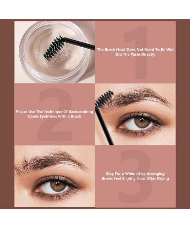 5 Eyebrow Soap for Eyebrows Transparent Long Lasting Natural Eyebrow WaxWaterproof Smudge Proof Eyebrow Gel Eyebrows Styling Soap Eyebrow Soap Eyebrow Soap For Raxove 5 Pcs Transparent - Buy Online on GoSupps.com