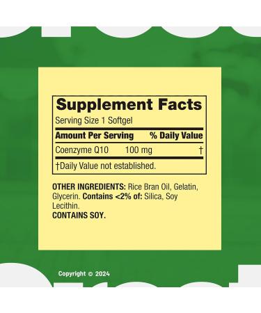 Rapid-Release CoQ10 100 mg - 120 Softgels with Exclusive Vitamins & Minerals Bundle | A to Z Guide & Weekly Pill Organizer - Buy Online on GoSupps.com