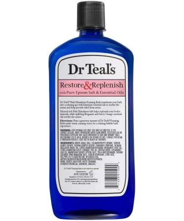 Dr Teal's Foaming Bath 3-Pack - Pink Himalayan (102 Fl Oz) - Buy Online on GoSupps.com