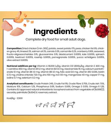 Pooch & Mutt - Complete dry food for small dogs (grain free) chicken and superfood blend 7.5 kg - Buy Online on GoSupps.com