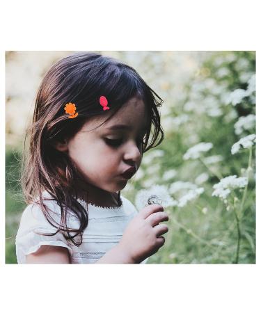 MOODKEY 106PCS Self Hinge Hair Barrettes - Colorful Cute Hair Clips for Baby Girls - Buy Online on GoSupps.com