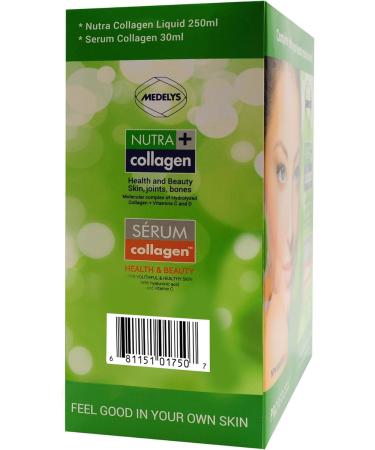 Gift Box for Beauty Care - Nutra Collagen 250 ml Plus Serum Collagen 30 ml - Buy Online on GoSupps.com
