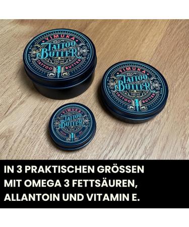Beurre de tatouage - Baume de tatouage de qualit sup rieure pour soin quotidien et r g n ration - Ingr dients 100 % naturels - Bio v g talien et commerce quitable (30 ml) 30 ml (Lot de 1) - Buy Online on GoSupps.com